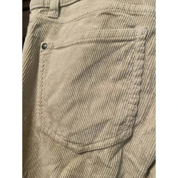 ANTHROPOLOGIE Pilcro And The Letterpress FIT/STET Cream Corduroy Pants Size 26 - Picture 8 of 8